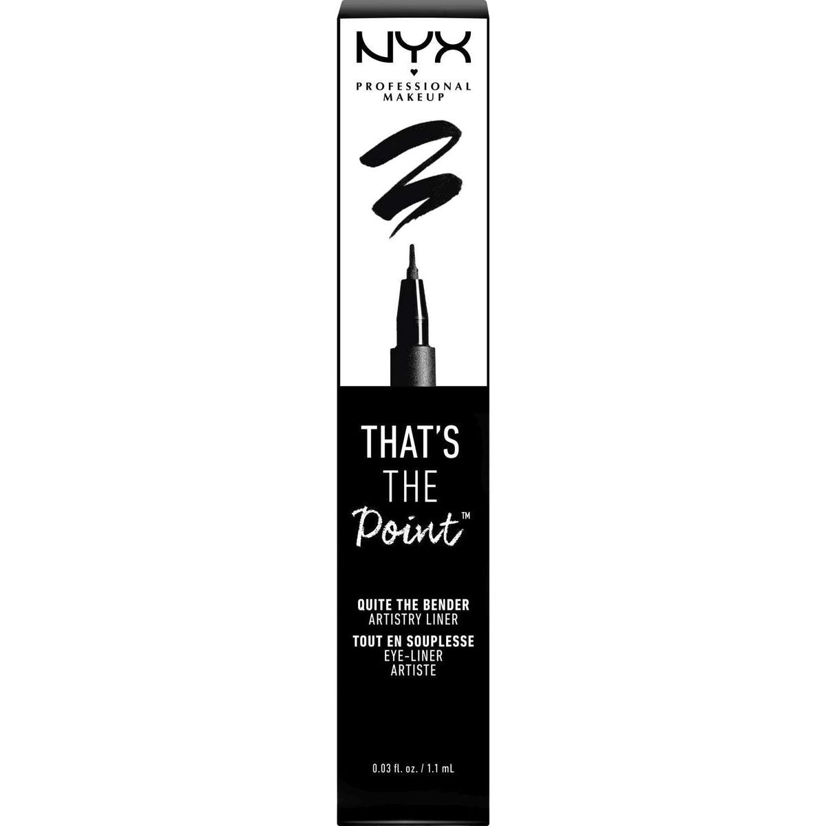 NYX  Thats The Point Eyeliner Quite The Bender 0.08 Fl Oz