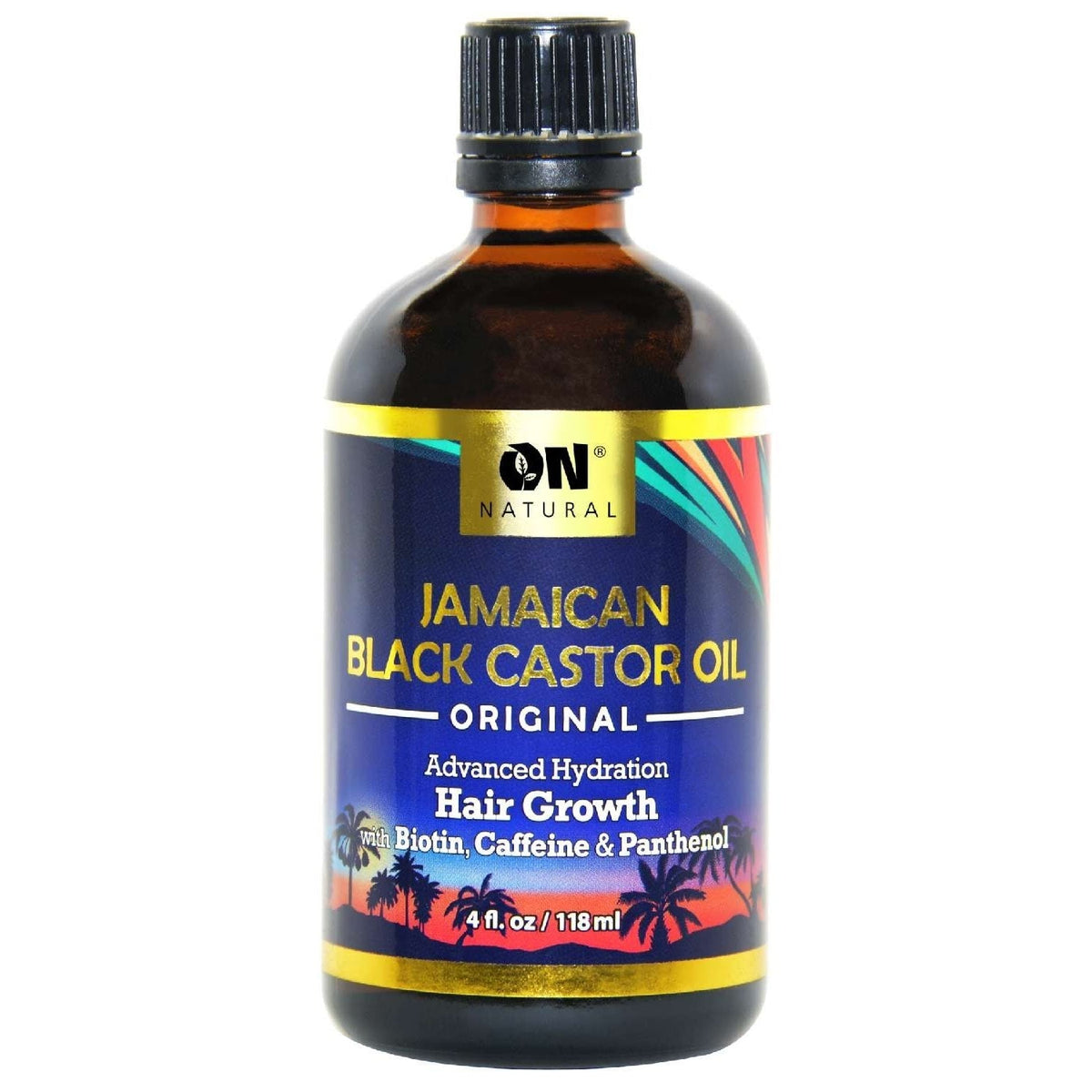 On Natural Jamaican Black Castor Oil Original 4 Oz